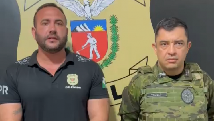 Polícia Civil e Militar falam da operação que resultou na morte de dois traficantes em Cafelândia, veja o vídeo 