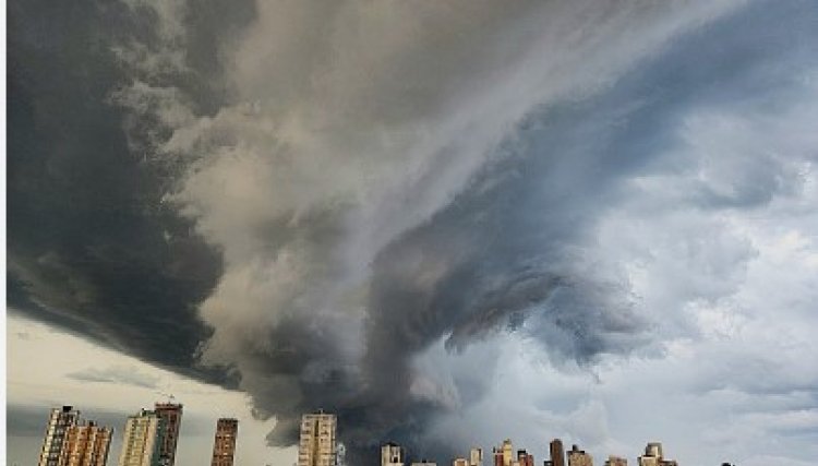 Defesa Civil e Inmet alertam para perigo de tempestade com ventos de até 100 km/h