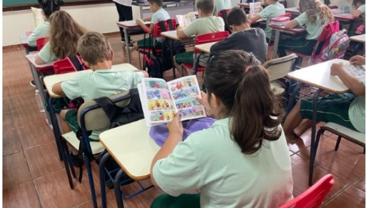 Administração de Corbélia cria plano semanal para estímulo à leitura nas escolas 