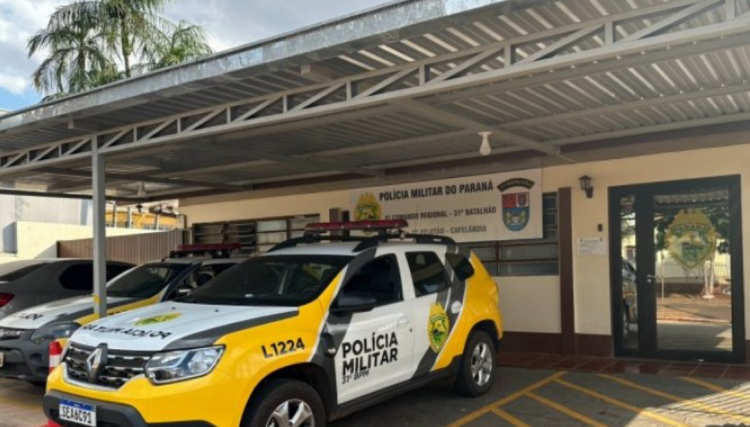 Homem é preso após furtar garrafa de whisky em
<br/>Mercado de Cafelândia 