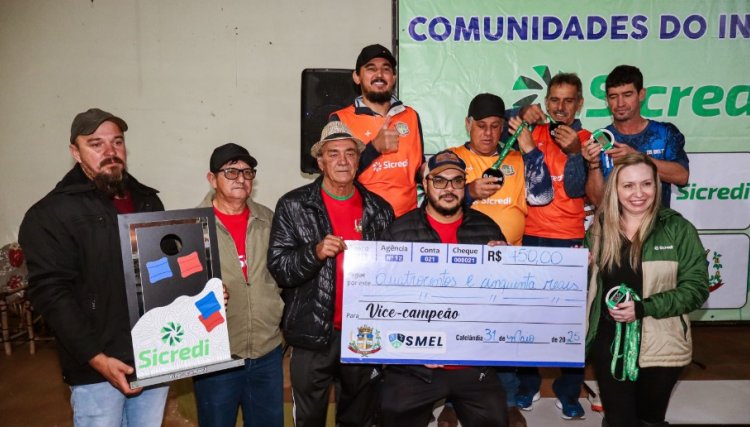 Com apoio do Sicredi, Campeonato do Interior celebra união e espírito esportivo em Cafelândia