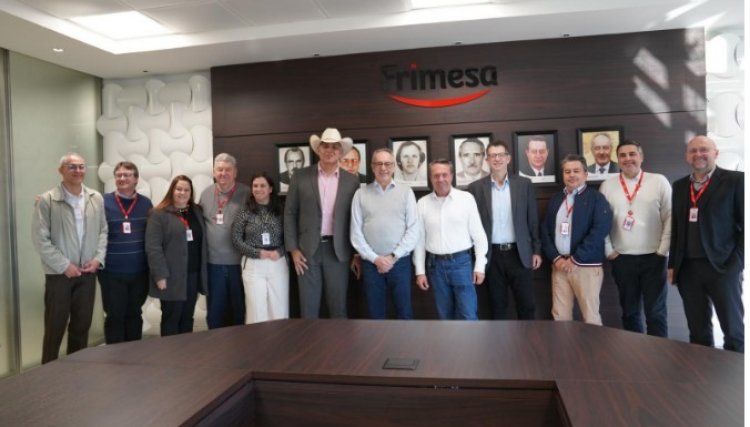Frimesa recebe visita de secretários do governo estadual