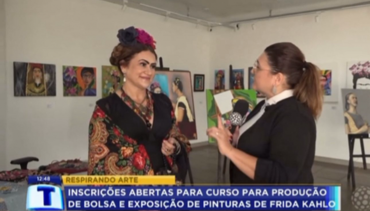 Artista de Cafelândia-PR ministra workshop de bolsas 
<br/>Inscrições (45)3902-1442 3902-1445