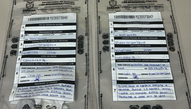 Homens são abordados com maconha em Cafelândia 