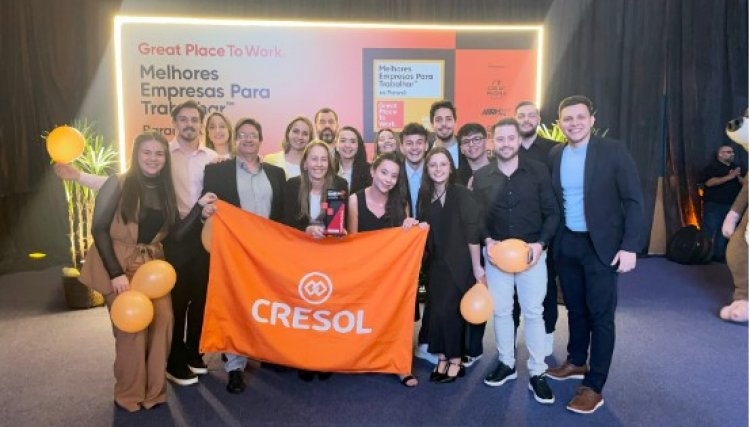 Cresol é a 2ª Melhor Empresa para Trabalhar no Paraná