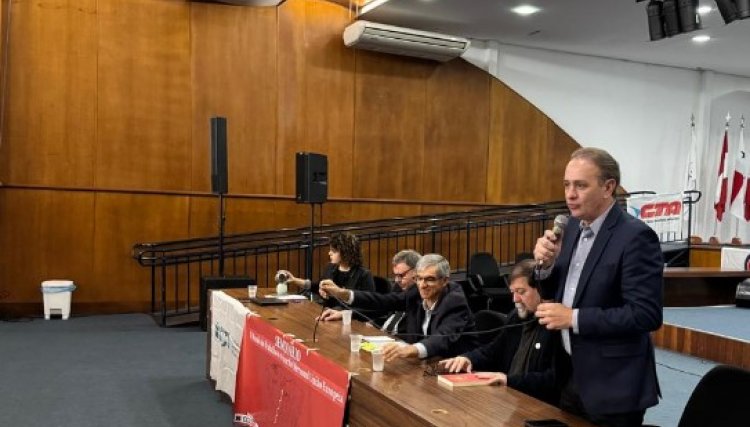 Clair Spanhol participa de seminário sobre o Mundo do Trabalho e o Acordo Mercosul União Europeia