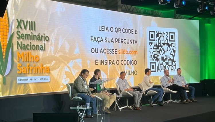 Referência em pesquisa e produção a Copacol participou do maior encontro do Brasil de milho safrinha 