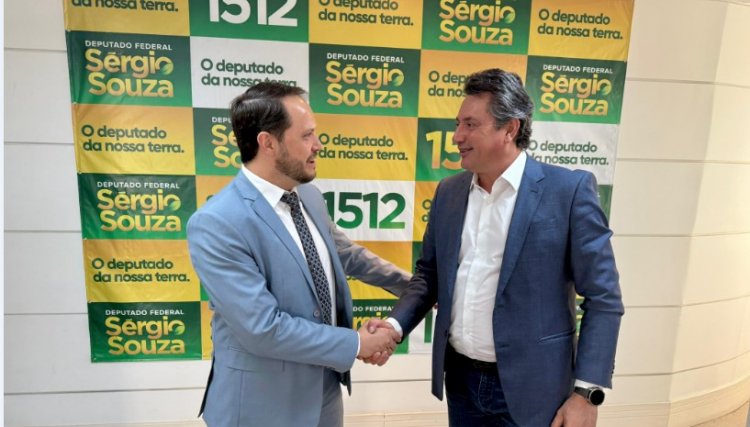 Deputado Sérgio Souza atende pedido de vereador de Cafelândia e repassa R$ 540 mil para agricultura