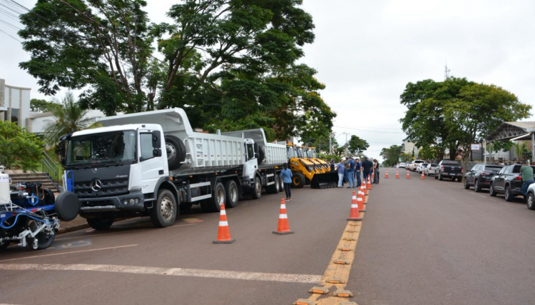 Corbélia amplia frota e investe em novos equipamentos para fortalecer infraestrutura urbana e rural