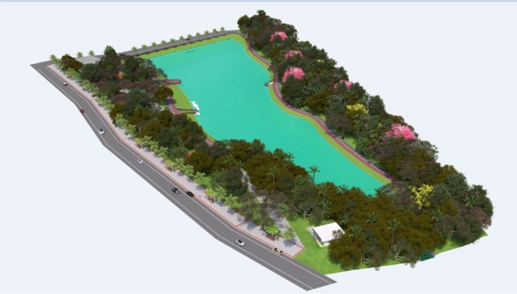 Loteadora Buriti realiza a doa&ccedil;&atilde;o de mais de R$ 2,5 milh&otilde;es para viabilizar lago municipal de Cafel&acirc;ndia