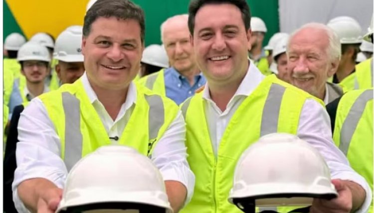 Ratinho Junior escolhe Sandro Alex como pr&eacute;-candidato &agrave; sucess&atilde;o no governo do Paran&aacute;