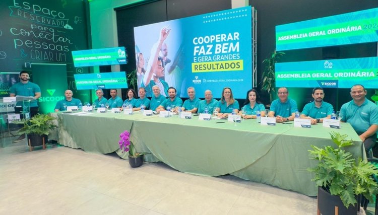 Assembleia Geral do Sicoob M&eacute;dio Oeste refor&ccedil;a o valor da coopera&ccedil;&atilde;o