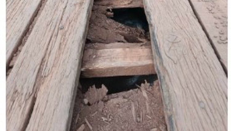 Moradora de Cafel&acirc;ndia cobra da prefeitura melhorias urgente em ponte da Usina Velha