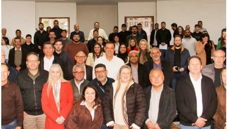 Prefeituras da Comcam, Amerios e Amenorte t&ecirc;m reuni&atilde;o t&eacute;cnica, em Campo Mour&atilde;o, do Projeto Alian&ccedil;a BIM Paran&aacute;
