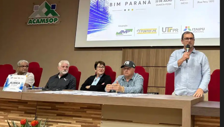 Projeto Alian&ccedil;a BIM Paran&aacute; conclui reuni&atilde;o t&eacute;cnica com munic&iacute;pios da Amsop