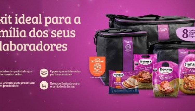 Frimesa aposta em kits corporativos para presentes de fim de ano