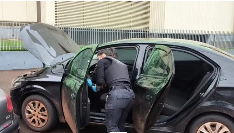 Adolescente Suspeito de roubar carro de aplicativo &eacute; apreendido em Cafel&acirc;ndia