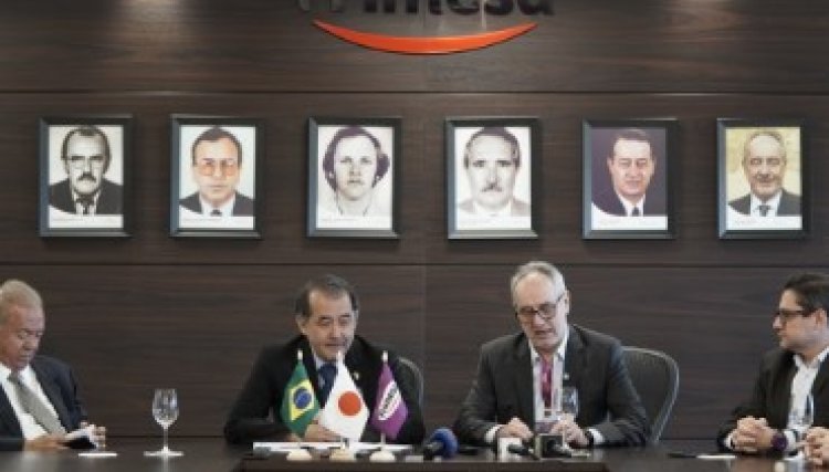 Frimesa recebe Embaixador do Jap&atilde;o para discutir coopera&ccedil;&atilde;o e expans&atilde;o comercial para agroneg&oacute;cio do Oeste do Paran&aacute;