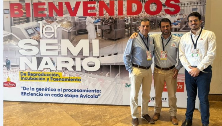 Cobb-Vantress apresenta vis&atilde;o integrada entre reprodu&ccedil;&atilde;o e processamento av&iacute;cola em semin&aacute;rio da Amevea no Equador