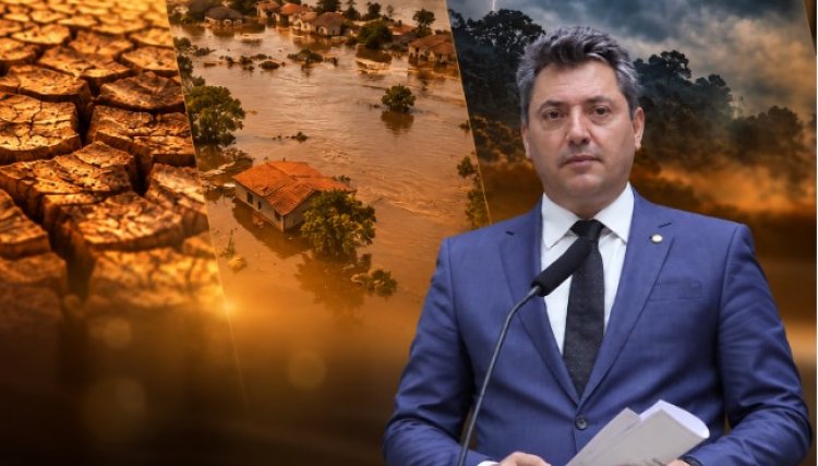 Projeto de autoria do deputado Federal S&eacute;rgio Souza para prevenir desastres clim&aacute;ticos &eacute; protocolado 