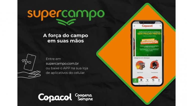 Cooperados Copacol podem comprar on-line com ofertas imperdíveis e prêmios toda a semana