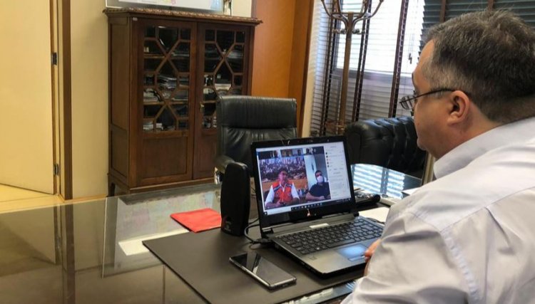 Secretário discute pandemia com prefeitos do Oeste e o deputado Micheletto