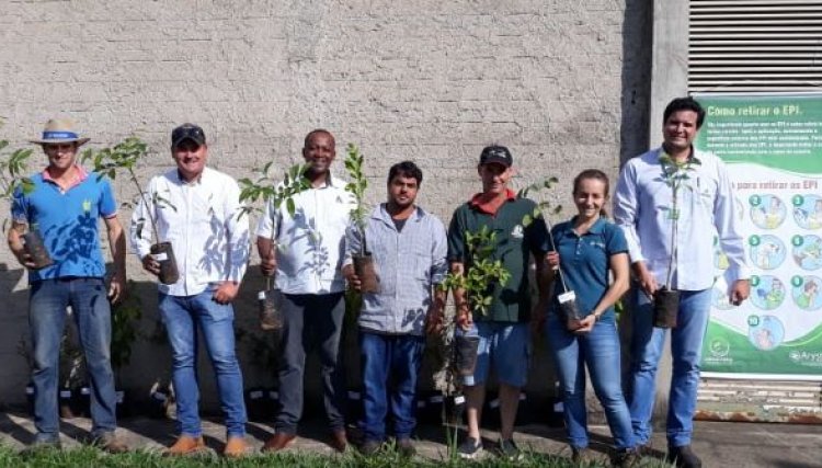 Projeto da UPL recolhe 200 toneladas de embalagens vazias de defensivos e distribui mudas a agricultores
