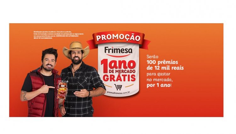 Frimesa vai sortear R$ 1,2 milhão em prêmios para os consumidores