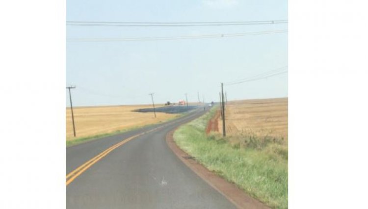 Mais um foco de incêndio na área rural de Cafelândia