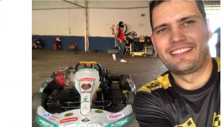Piloto de Cafelândia participa da 5ª etapa do campeonato de Kart em Cascavel