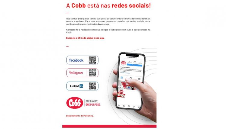 Cobb-Vantress lança redes sociais para América do Sul 