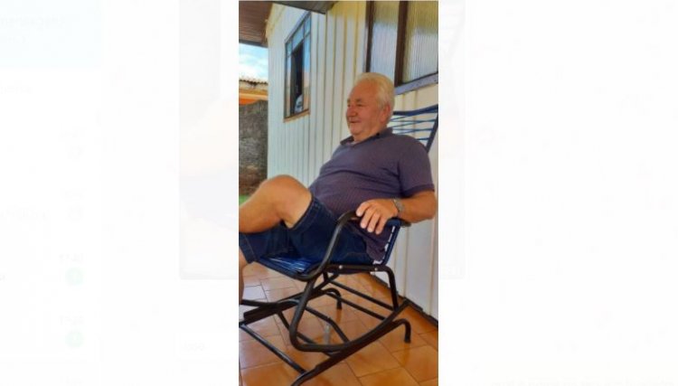Falece em Cafelândia o senhor Reinalvo Roling, após complicações causadas pela Covid-19 