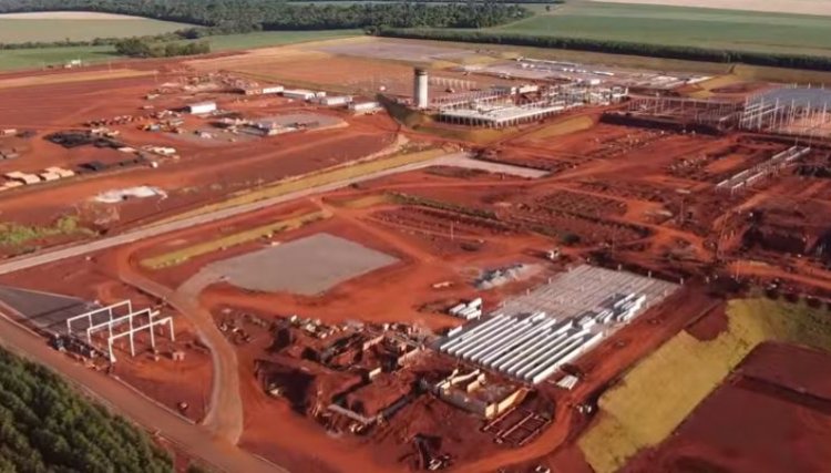 Veja o vídeo da evolução da obra do frigorífico de suínos da Frimesa em Assis