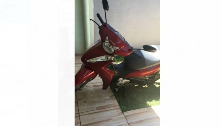 Vaquinha é organizada após trabalhador ter a Biz de entrega furtada em Cafelândia
