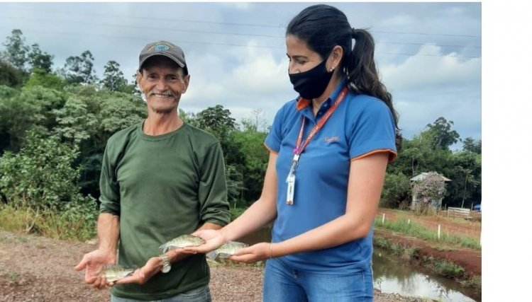 Ari Motter é um dos destaques na piscicultura da Copacol