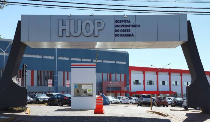 Bebê recém-nascido de Cafelândia segue intubado no hospital HUOP em Cascavel