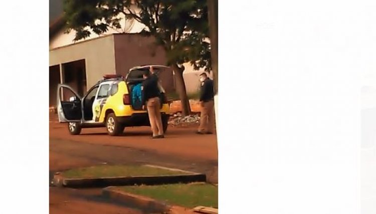 Suspeito de atear fogo em casa e furtar celular é preso em Palmitópolis, veja o vídeo