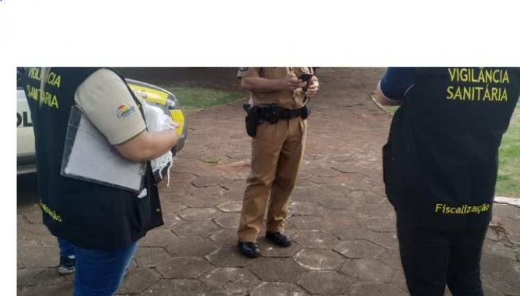 Bar é notificado por descumprir o Decreto em Cafelândia, para reincidência multa pode chegar a R$ 10 mil