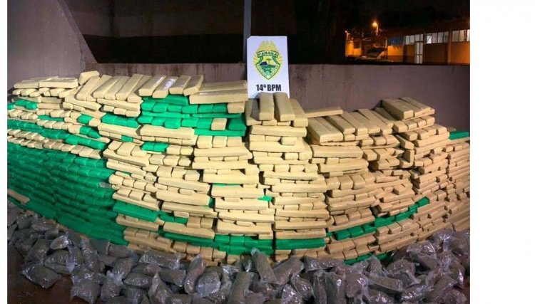 PM apreende 1,5 tonelada de maconha em apartamento na região Oeste 