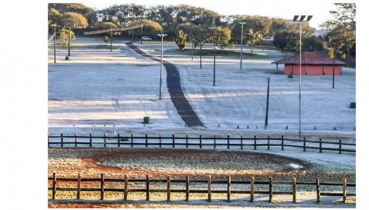 PR tem 16 cidades com temperaturas negativas nesta terça-feira