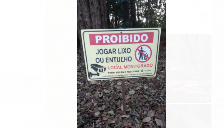 Crianças fazem trabalho voluntário e incentivam a proteção do Meio Ambiente