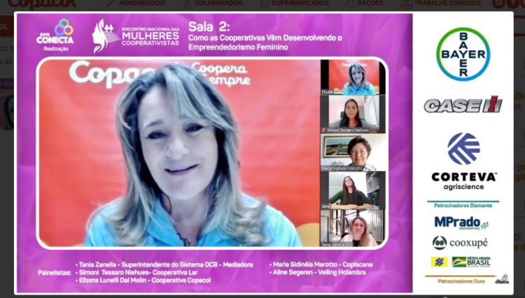 Copacol participa do Encontro Nacional das Mulheres Cooperativistas