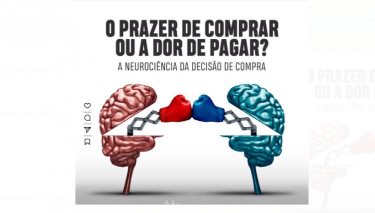 Como o cérebro se comporta em uma liquidação?