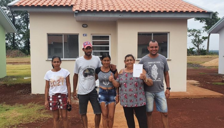 Emoção toma conta das famílias que receberam as 18 casas em Marajó e para 2022 serão novas 400 casas em Nova Aurora