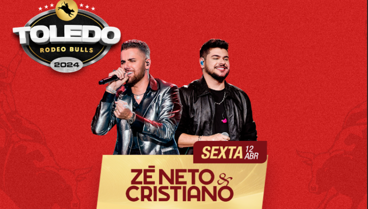 Uma das Duplas de Maior Sucesso do País! - Zé Neto & Cristiano estão entre as  atrações do Rodeo Bulls 2024 em Toledo no Paraná