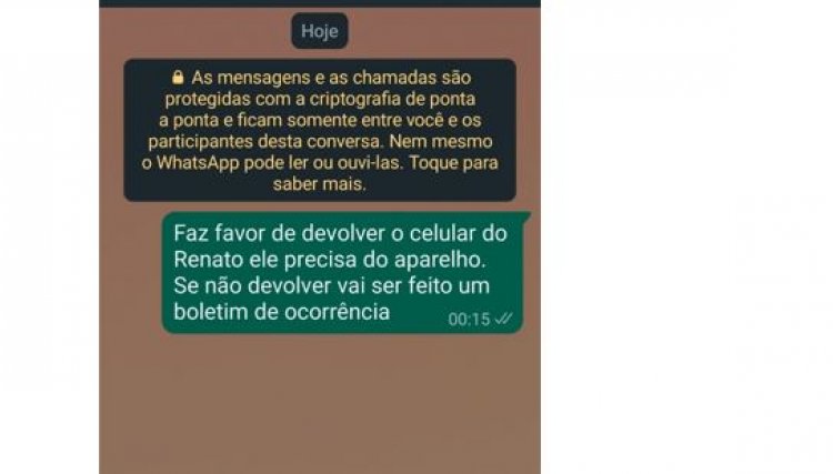 Guarda patrimonial de Cafelândia recupera celular de pessoa com deficiência
