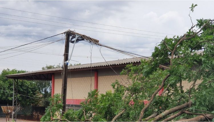 Copel atualiza situação da volta da energia elétrica em Cafelândia