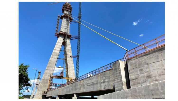 Com investimentos da Itaipu obra da Ponte da Integração atinge 71,5%
