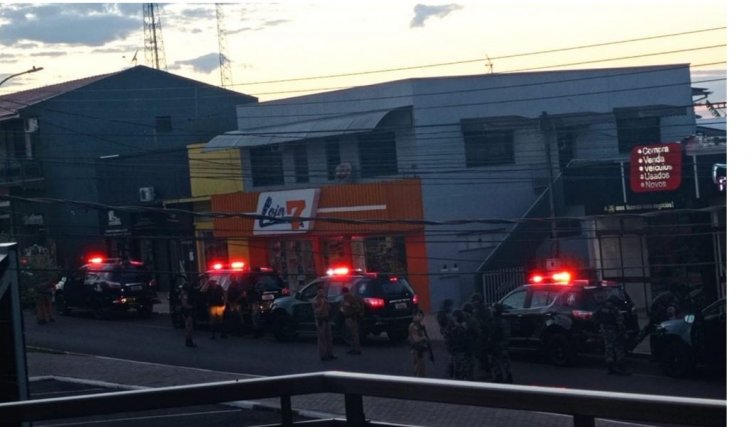 Seis assaltantes morreram após confronto com a Polícia em Três Barras do Paraná, Coronel Garcez acompanha o caso 
