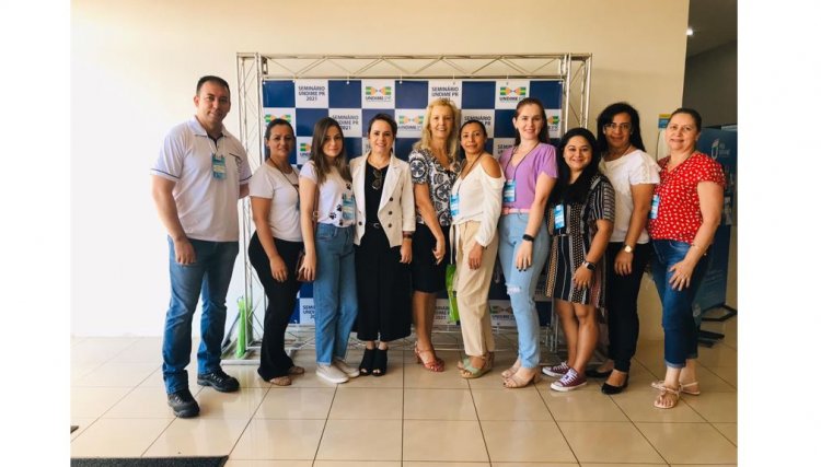 Secretaria de Educação de Cafelândia participa de Seminário da Undime/PR em Cascavel